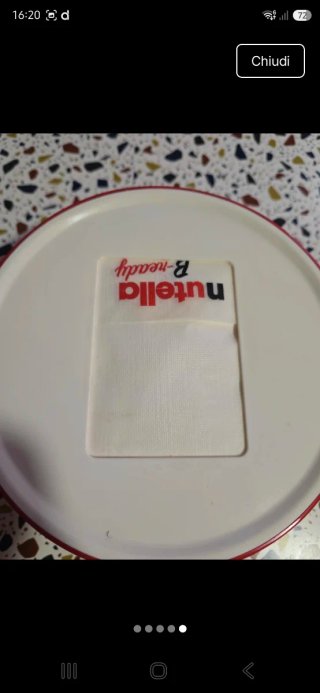 Tazza Nutella B-ready portatovaglioli