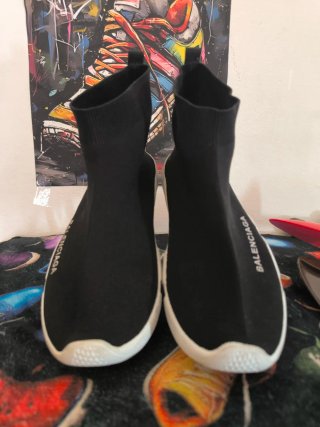 Zapatillas Balenciaga Negras y Blancas