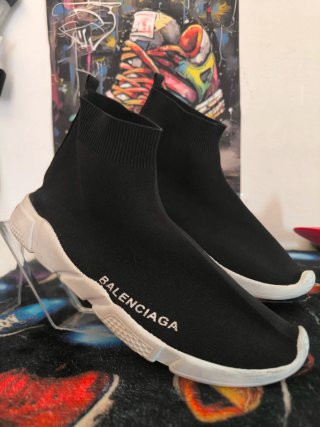 Zapatillas Balenciaga Negras y Blancas
