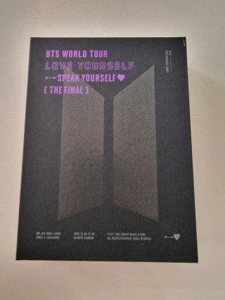BTS LOVE YOURSELF SPEAK YOURSELF THE FINAL Blu-Ray
