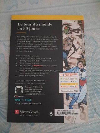 LE TOUR DU MONDE EN 80 JOURS+CD L&E COMP VIE
