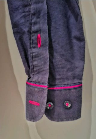 Camisa Zara Hombre Azul Oscuro