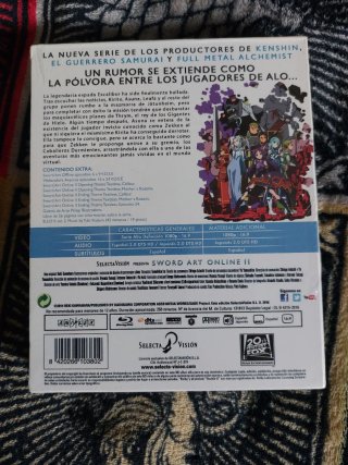 Sword Art Online II Temp 2 Blu-ray Anime