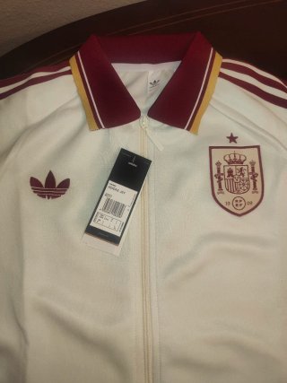 Chándal España Blanco y Rojo