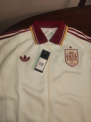 Chándal España Blanco y Rojo