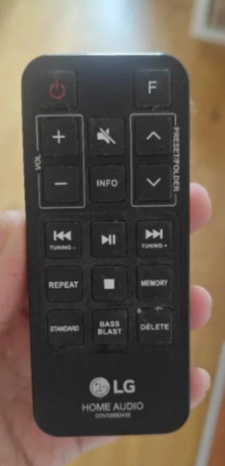 Barra de Sonido LG Negra