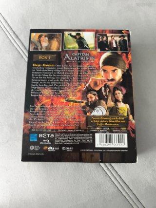 Blu-ray Capitán Alatriste: Box 1 (Episodios 1-9)