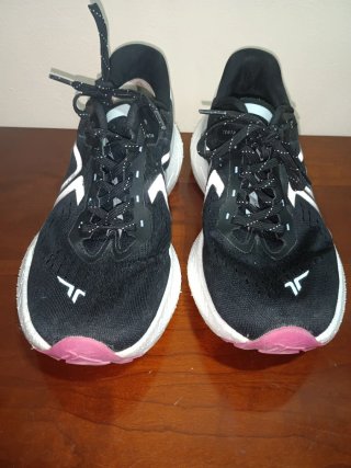 Zapatillas Deportivas Tenth Mujer Negras Rosas