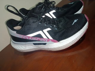 Zapatillas Deportivas Tenth Mujer Negras Rosas