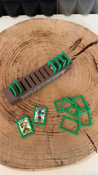 Espositore carte Minecraft Kinder Joy