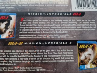 Misión Imposible Trilogía Extrema Blu-Ray