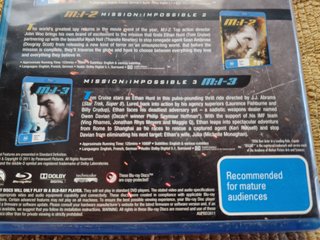 Misión Imposible Trilogía Extrema Blu-Ray