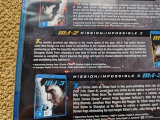 Misión Imposible Trilogía Extrema Blu-Ray