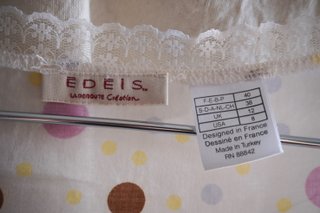 Blusa La Redoute. Talla 40. Algodón Verano