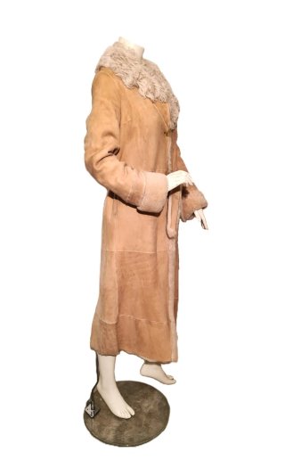 Cappotto Montone Shearling Donna Tg 44