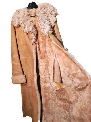 Cappotto Montone Shearling Donna Tg 44