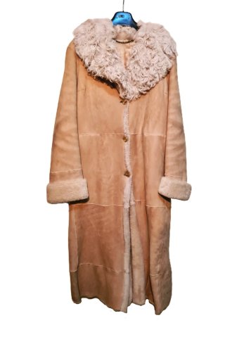 Cappotto Montone Shearling Donna Tg 44