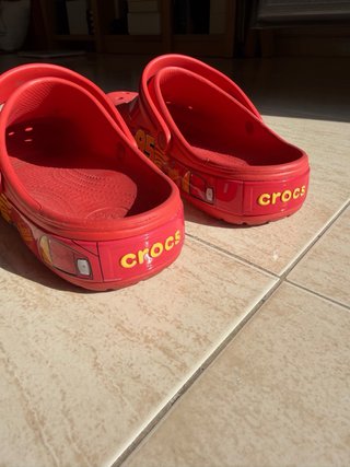 Crocs Rayo McQueen Originales Talla X