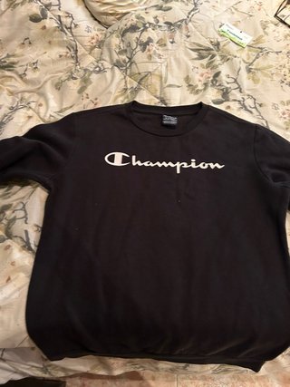Sudadera Champion Negra Talla M