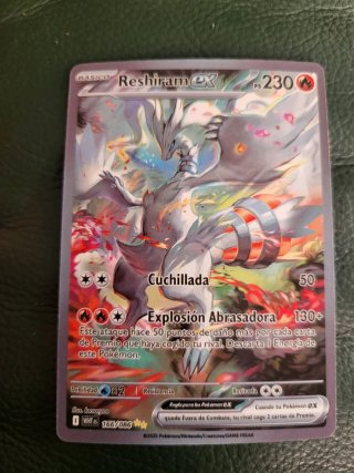 Carta Pokémon Reshiram EX 230 PS