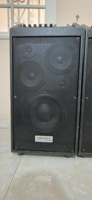 Altavoces Scott Negros