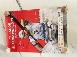 Cartel Mundial Slalom Canoa La Seu d'Urgell 2025