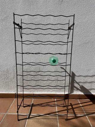 Botellero Metálico Negro