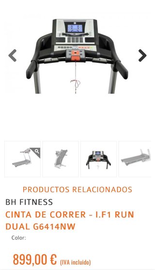 Cinta BH Fitness F1 DUAL + Kit i.Concept