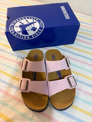 Sandalias Birkenstock Rosa Talla 38