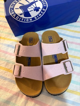Sandalias Birkenstock Rosa Talla 38