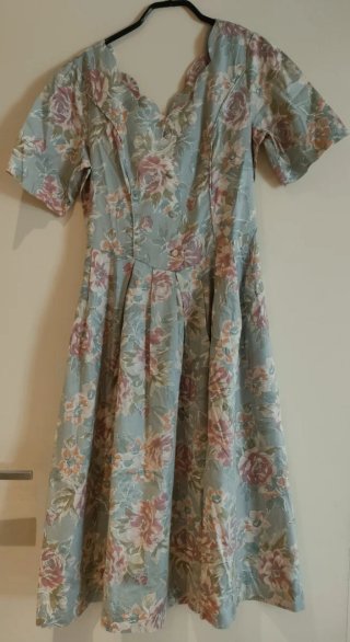 Abito vintage Laura Ashley motivo floreale