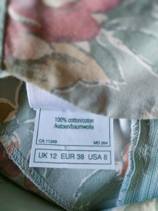 Abito vintage Laura Ashley motivo floreale