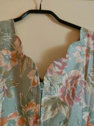 Abito vintage Laura Ashley motivo floreale
