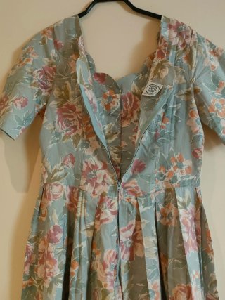 Abito vintage Laura Ashley motivo floreale