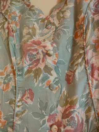 Abito vintage Laura Ashley motivo floreale