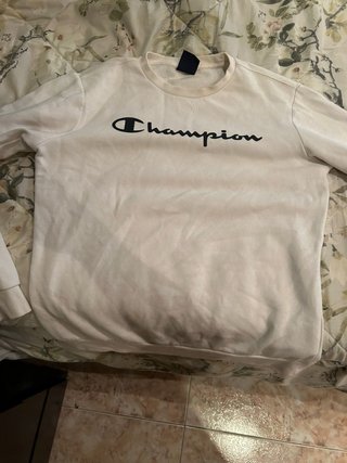 Sudadera Champion Blanca