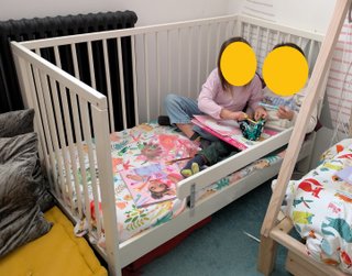 Cuna blanca Ikea