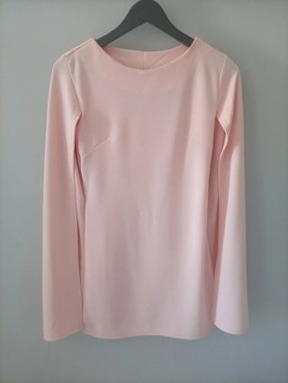 Vestido capa rosa talla M