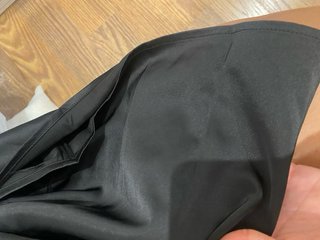 Vestido negro elegante para evento