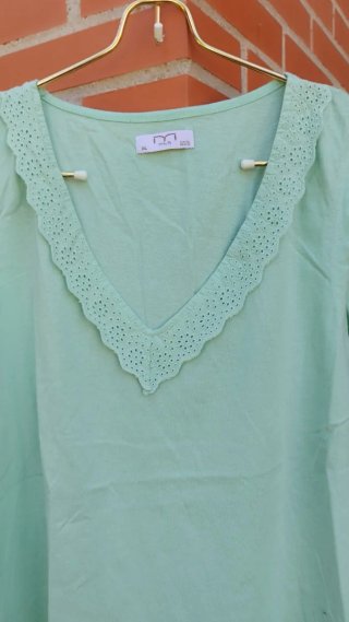 Camiseta Milano verde talla XL