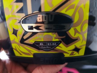 Casco AGV edición Valentino Rossi