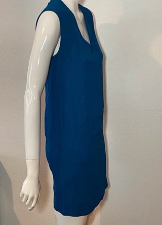 Vestido Massimo Dutti Azul Klein Talla S