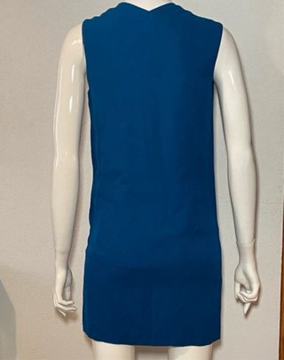 Vestido Massimo Dutti Azul Klein Talla S