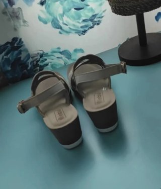 Sandalias cuña