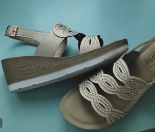 Sandalias cuña