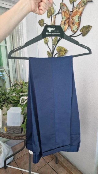 Traje Zara Slim Azul Marino