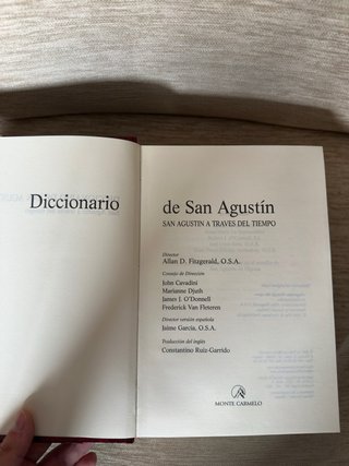 Diccionario de San Agustín San Agustin a través...