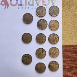 Colección monedas antiguas y extranjeras