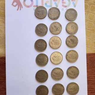 Colección monedas antiguas y extranjeras