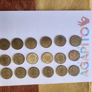 Colección monedas antiguas y extranjeras